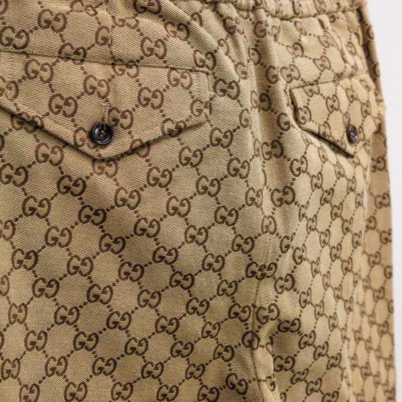 Gucci - Beige Monogram Jacquard - Joggers - Picture 7 of 13